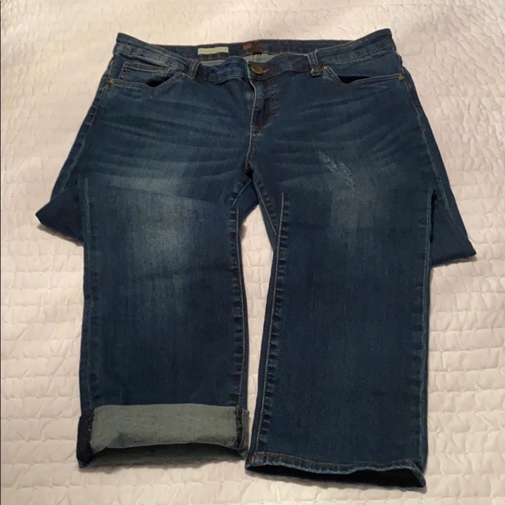 Kut from the Kloth Light Distressing Boyfriend